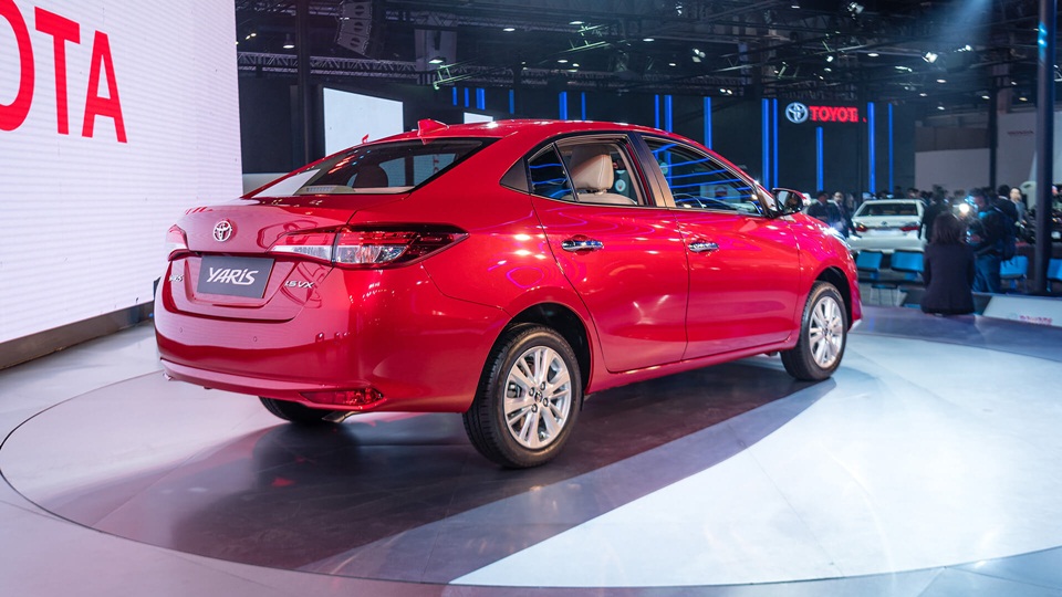 Toyota Yaris Sedan India 2018